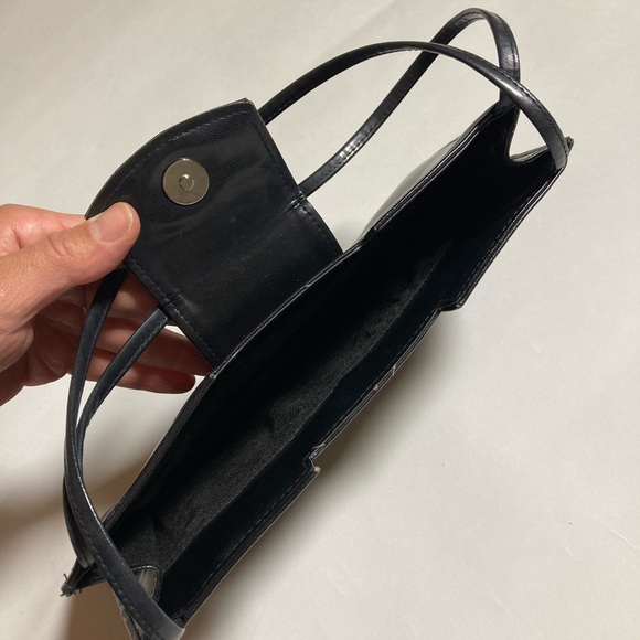 Kookai Vintage 1998 Leather Purse Minimalist Black - Picture 5 of 10
